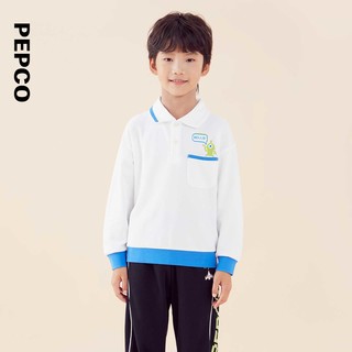 88VIP：PEPCO 小猪班纳 童装2023秋装新款儿童POLO衫中大童男童翻领上衣男孩潮款