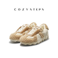 COZY STEPS 可至2024新款秋季轻盈保暖舒适毛毛德训鞋法棍鞋8114