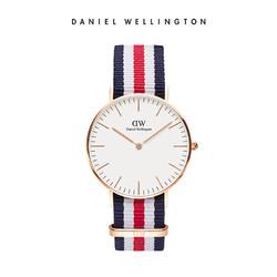 Daniel Wellington 丹尼尔惠灵顿 手表女士CLASSIC撞色织纹女表36mm