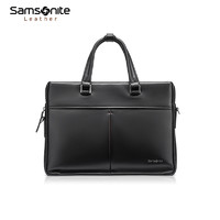 88VIP：Samsonite 新秀丽 公文包男士大容量商务手提包头笔记本电脑包 NP8 黑色