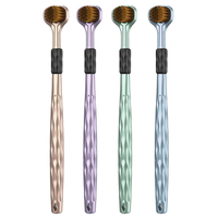 0431 三面牙刷成人软毛专用情侣立体无死角u型3三头包裹式舌苔家庭装