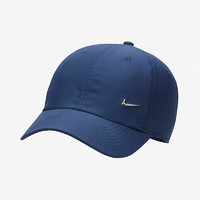 NIKE 耐克 男帽女帽蓝色软顶棒球帽运动帽遮阳帽鸭舌帽子FB5372-410