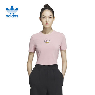 adidas 阿迪达斯 官网三叶草夏季女子运动休闲圆领短袖T恤IP1776