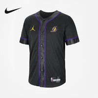 NIKE 耐克 OUTLETS 洛杉矶湖人队Dri-FIT NBA 男子短袖上衣DR2407-010