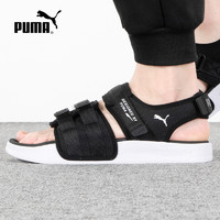 PUMA 彪马 运动凉鞋男女鞋23夏季新款魔术贴户外沙滩鞋389079-01-04