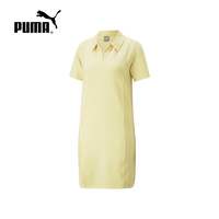 PUMA 彪马 运动连衣裙女装2023夏季新款时尚百搭简约长裙676658-42