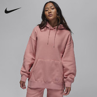 NIKE 耐克 女子加绒连帽卫衣冬季新款运动休闲宽松套头衫FB5111-618