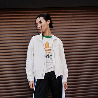 adidas 阿迪达斯 简约宽松舒适运动夹克外套女装秋季adidas阿迪达斯官方三叶草