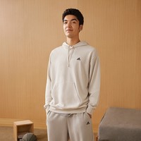 adidas 阿迪达斯 加厚毛圈连帽卫衣套头衫男女秋冬adidas阿迪达斯官方轻运动IV7592