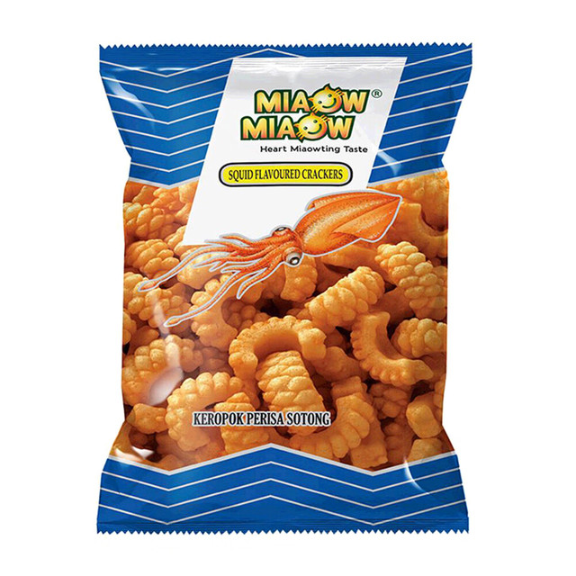 MIAOW MIAOW 妙妙 鱿鱼卷 海鲜味 150g 休闲零食