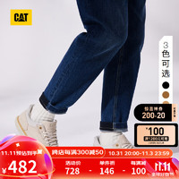 CAT 卡特彼勒 卡特休闲皮鞋男鞋 舒适出行低帮鞋漫游者2.0运动商场同款 浅卡其