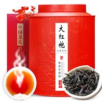 亦岩 武夷山大红袍茶叶 武夷岩茶大红袍肉桂 大红袍浓香型口粮茶 乌龙茶 (散装罐装、500g)