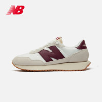 移动端、京东百亿补贴：new balance 237系列 男女透气情侣休闲鞋 MS237SB