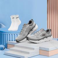 SKECHERS 斯凯奇 秋冬男款运动休闲鞋透气耐磨运动鞋轻便厚底减震鞋