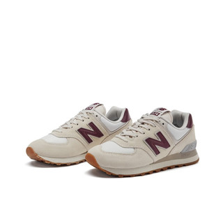 移动端、京东百亿补贴、PLUS会员：new balance 574系列 女款复古休闲跑鞋 WL574RCF