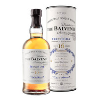 88VIP：THE BALVENIE 百富 Balvenie 百富 16年法国桶 单一麦芽 苏格兰威士忌 700ml 单瓶装