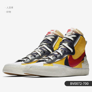 NIKE 耐克 正品x sacai Blazer联名解构男女同款休闲鞋 BV0072-700