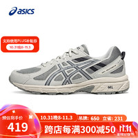 ASICS 亚瑟士 男子舒适透气越野跑步鞋 GEL-VENTURE 6 灰色 40