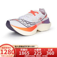 索康尼（SAUCONY）Saucony索康尼马拉松男女跑鞋ENDORPHIN ELITE 20768 20768男款-白红色 10