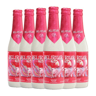 DELIRIUM 粉象 龙年限定版樱桃啤酒 330mL*6瓶