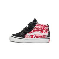 限尺码：VANS 范斯 官方 SK8-Mid Reissue V魔术贴小童板鞋BMX小轮车