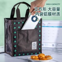 LOCK&LOCK 分隔带餐具耐热玻璃便当盒微波炉专用上班族保鲜盒