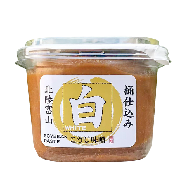 福山田舍 福山酿造 日本 福山味增酱减盐 500g 包装