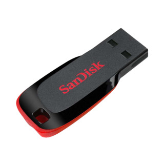 SanDisk 闪迪 U盘32G/64G/128G闪存盘酷刃CZ50加密高速电脑2.0优盘