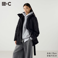 UNIQLO 优衣库 合作款 女装3WAY宽松短大衣 472012