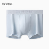 卡尔文·克莱恩 Calvin Klein 内衣24秋季男士提花含桑蚕丝防夹臀内裤男NB3979 CIQ-云水蓝 M