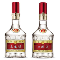 WULIANGYE 五粮液 普五第八代 52度浓香度500ml*2光瓶