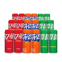 Coca-Cola 可口可乐 雪碧芬达混合装330ml*18罐