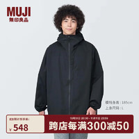 MUJI 無印良品 Walker 男式不易沾水使用胶带套头外套