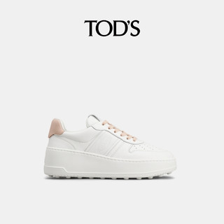 TOD'S 托德斯 女士皮革厚底运动休闲鞋 XXW88K0HP30OPX