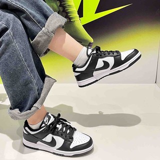 NIKE 耐克 官方正品Dunk Low黑白熊猫女子运动休闲板鞋DD1503-101