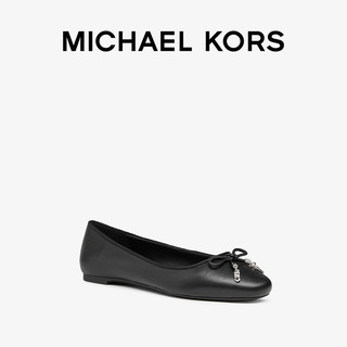 MICHAEL KORS 迈克·科尔斯 MK Nori 女士软底蝴蝶结饰平底芭蕾舞鞋