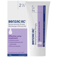 Benzac AC 澳大利亚直邮Benzac控油2.5%凝胶滋养舒缓温和洁净肌肤60g/支