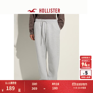 HOLLISTER 男士运动抽绳卫裤 KI334-4107