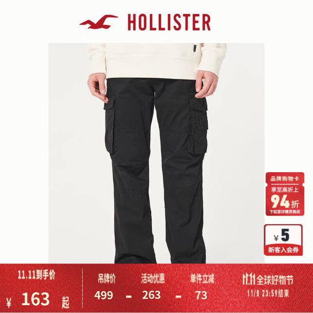 HOLLISTER 男士工装裤 343132-1