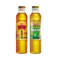 金龙鱼 玉米油400ml+外婆乡小榨菜籽油400ml组合装小瓶食用油