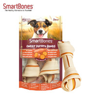 SmartBones 宠物狗狗零食磨牙棒 洁齿骨地瓜味 中号-2支装158g