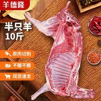 鲁禧海岸 羊德隆新西兰羊肉分割半只羊 烧烤火锅食材生鲜礼盒 净重5kg 源头直发