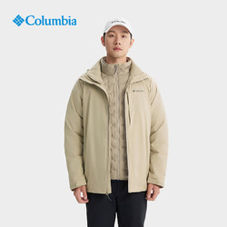 Columbia 哥伦比亚 男银点650蓬鸭绒内胆三合一防水冲锋衣XE5489 265  XE5489 24年新色