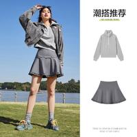 Semir 森马 女士秋季短款宽松牛仔外套棉服