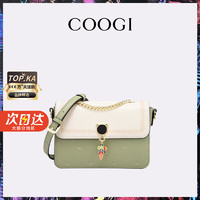 COOGI 女士单肩包 绿色