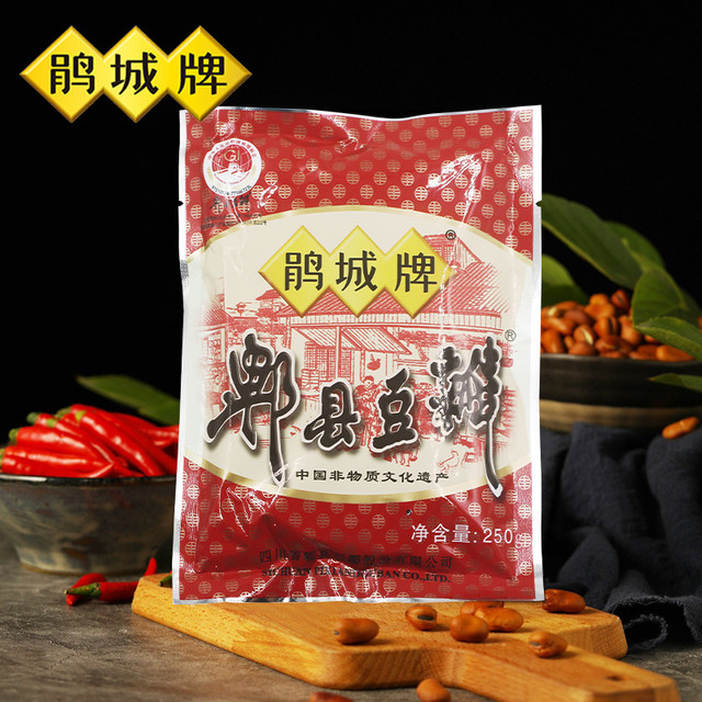 鹃城牌 红油豆瓣 250g袋装