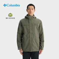 Columbia哥伦比亚户外24秋冬男拒水抓绒内胆三合一外套WE9701 397 M (175/96A)