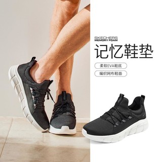 SKECHERS 斯凯奇 运动男士休闲鞋 118105-BLK