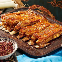 绿郡王草原精选羊排 生鲜羊肉炖煮火锅食材 鲜切速冻内蒙古羊肉拼装套餐 精选羊排*1斤 （切条）