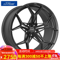 MMX 毛毛熊 锻造轮毂改装适用宝马X5M X6M 5 6系GT Z4奥迪S4 S5奔驰CLS特斯拉 专车专用定制 23X12J